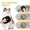 VS CARE Pet Hair Removal Glove for Cats & Dogs, 2025 Upgraded Five-Finger Electrostatic Pet Hair Gloves