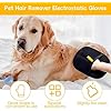 VS CARE Pet Hair Removal Glove for Cats & Dogs, 2025 Upgraded Five-Finger Electrostatic Pet Hair Gloves