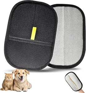 VS CARE Pet Hair Removal Glove for Cats & Dogs, 2025 Upgraded Five-Finger Electrostatic Pet Hair Gloves